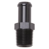 Edelbrock Hose End Straight 1/2In NPT to 5/8In Barb Black Anodize thumbnail 3