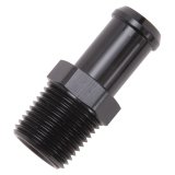 Edelbrock Hose End Straight 1/2In NPT to 5/8In Barb Black Anodize thumbnail 6