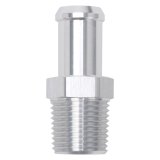Edelbrock Hose End Straight 1/2In NPT to 5/8In Barb Clear Anodize thumbnail 3