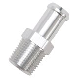 Edelbrock Hose End Straight 1/2In NPT to 5/8In Barb Clear Anodize thumbnail 6