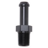 Edelbrock Hose End Straight 1/4In NPT to 3/8In Barb Black Anodize thumbnail 3