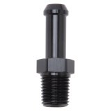 Edelbrock Hose End Straight 1/4In NPT to 3/8In Barb Black Anodize thumbnail 4