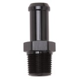 Edelbrock Hose End Straight 3/8In NPT to 1/2In Barb Black Anodize thumbnail 4