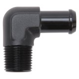 Edelbrock Hose End 90-Deg 1/2In NPT to 5/8In Barb Black Anodize thumbnail 5