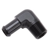 Edelbrock Hose End 90-Deg 1/2In NPT to 5/8In Barb Black Anodize thumbnail 6