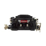 Edelbrock Carburetor Performer Series 4-Barrel 600 CFM Manual Choke Black Finish thumbnail 4