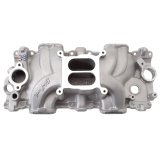 Edelbrock Intake Manifold Single Quad Perf RPM Chevrolet 348/409 Inwin Big Block Small Port thumbnail 3