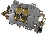 Edelbrock Manifold And Carb Kit Performer Big Block Chevrolet Oval Port Natural Finish thumbnail 4