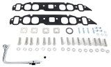 Edelbrock Manifold And Carb Kit Performer Big Block Chevrolet Oval Port Natural Finish thumbnail 5