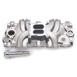 Edelbrock Intake Manifold Single Quad Perf RPM BBC 409 Inwin Lg Port As-Cast thumbnail 2