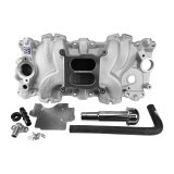 Edelbrock Intake Manifold Single Quad Perf RPM BBC 409 Inwin Lg Port As-Cast thumbnail 3