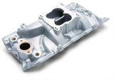 Edelbrock Manifold Marine RPM Chevy Big Block Oval Port w/ Brass thumbnail 1