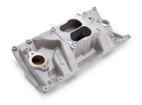 Edelbrock Manifold SBC Performer RPM Vortec Marine As-Cast