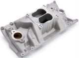 Edelbrock Manifold SBC Performer RPM Vortec Marine As-Cast thumbnail 2