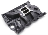 Edelbrock Intake Manifold Ford Performer RPM FE Black thumbnail 1