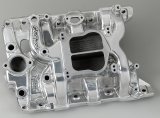 Edelbrock Performer Pontiac Polished Manifold thumbnail 1