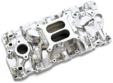 Edelbrock SBC Performer Eps Polished Manifold thumbnail 8