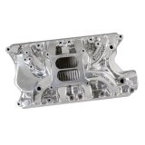 Edelbrock Perf RPM 351-W Polished Mani thumbnail 1
