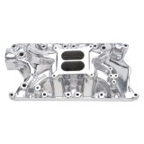 Edelbrock Perf RPM 351-W Polished Mani thumbnail 2
