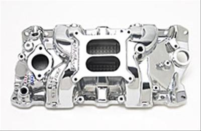 Edelbrock Perf RPM Manifold Polished