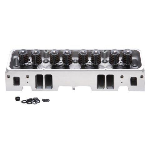 Edelbrock Cylinder Head SB Chevrolet Performer RPM E-Tec 170 for Hydraulic Roller Cam Complete (Ea) thumbnail 4