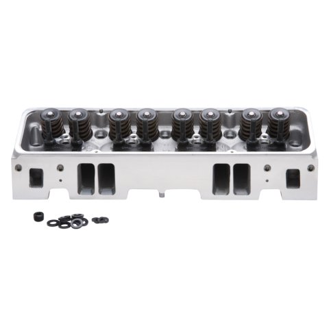 Edelbrock Cylinder Head SB Chevrolet Performer RPM E-Tec 170 for Hydraulic Roller Cam Complete (Ea) thumbnail 5