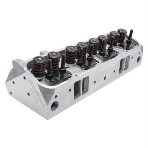 Edelbrock Cylinder Head Performer RPM CNC Pontiac 1962-1969 455 CI V8 87 cc Combustion Chamber thumbnail 1
