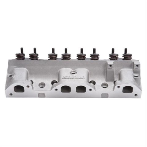 Edelbrock Cylinder Head Performer RPM CNC Pontiac 1962-1969 455 CI V8 87 cc Combustion Chamber thumbnail 4