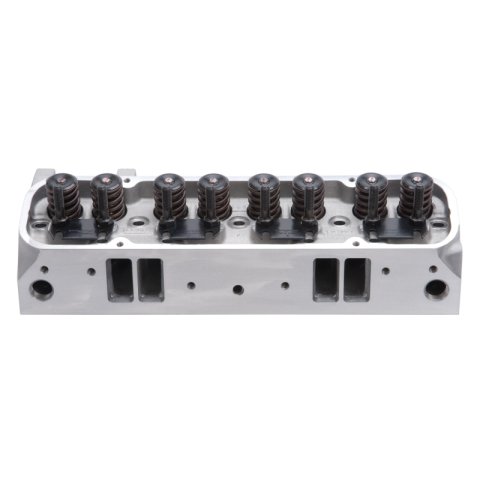 Edelbrock Cylinder Head Performer RPM CNC Pontiac 1962-1969 455 CI V8 87 cc Combustion Chamber thumbnail 9