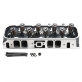 Edelbrock Cylinder Head BB Chevy Marine Performer RPM Rectangular Port Complete w/ Springs thumbnail 1