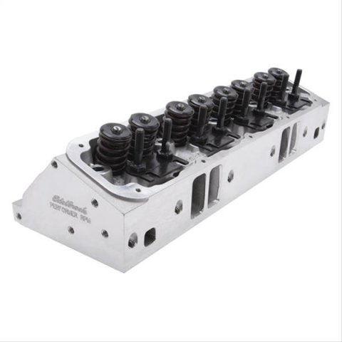 Edelbrock Cylinder Head SB Chrysler Performer RPM 5 2 and 5 9L Magnum thumbnail 2