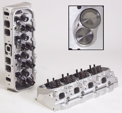 Edelbrock Single Perf RPM 454-0 BBC O-Port Head Comp