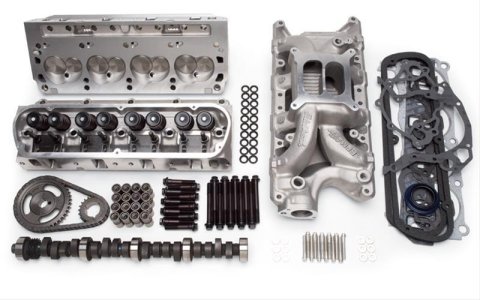 Edelbrock Power Package Top End Kit RPM Series Ford 81-Earlier 331-363 CI Small Block V8 440Hp+ thumbnail 2
