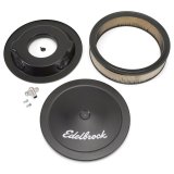 Edelbrock Air Cleaner Pro-Flo Series Round Steel Top Paper Element 14In Dia X 3 75In Dropped Base thumbnail 6