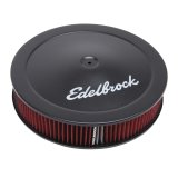 Edelbrock Air Cleaner Pro-Flo Series Round 14 In Diameter Cloth Element 3/8Indropped Base Black thumbnail 5