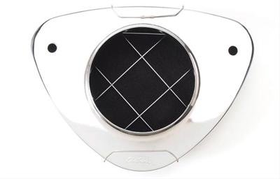 Edelbrock Air Cleaner Pro-Flo 1000 Series Triangular Steel Top 11 375In X 8 375In X 3In Chrome thumbnail 3