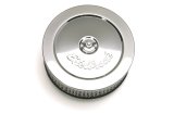 Edelbrock Air Cleaner Pro-Flo Series Round Steel Top Paper Element 6In Dia X 3 625In Chrome thumbnail 4
