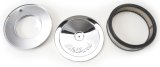 Edelbrock Air Cleaner Pro-Flo Series Round Steel Top Paper Element 10In Dia X 3 5In Chrome thumbnail 5