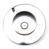 Edelbrock Air Cleaner Pro-Flo Series Round Steel Top Paper Element 10In Dia X 3 5In Chrome thumbnail 7
