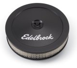 Edelbrock Air Cleaner Pro-Flo Series Round Steel Top Paper Element 10In Dia X 3 5In Black thumbnail 6