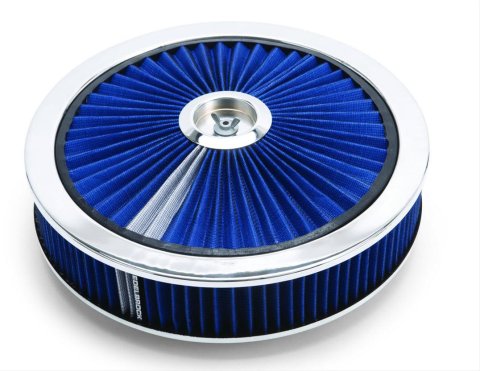 Edelbrock Air Cleaner Pro-Flo High-Flow Series Round Filtered Top 14In Dia X 3 125In