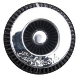 Edelbrock Air Filter Pro-Flo Series Conical 3 7In Tall Black/Chrome thumbnail 5