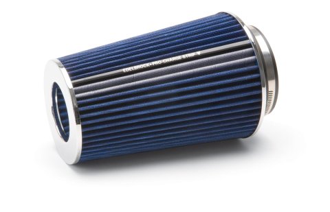 Edelbrock Air Filter Pro-Flo Series Conical 10In Tall Blue/Chrome
