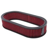 Edelbrock Air Cleaner Element Oval 2 5In Tall Red w/ White Strip thumbnail 5
