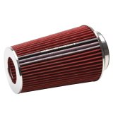 Edelbrock Air Filter Pro-Flo Series Conical 10In Tall Red/Chrome thumbnail 3