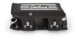 Edelbrock Manifold EFI Pro-Flo XT BB Chevy Rect Port Heads Black Powder Coated thumbnail 2