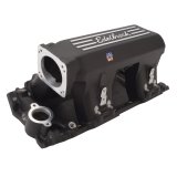 Edelbrock Manifold EFI Pro-Flo XT BB Chevy Rect Port Heads Black Powder Coated thumbnail 4