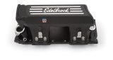 Edelbrock Manifold EFI Pro-Flo XT BB Chevy Rect Port Heads Black Powder Coated thumbnail 6