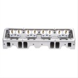 Edelbrock Cylinder Head SBC NHRA Legal 64cc Angled Plug Bare Single thumbnail 4
