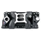 Edelbrock Intake Manifold RPM Air-Gap Small-Block Chevy 262-400 Black thumbnail 6